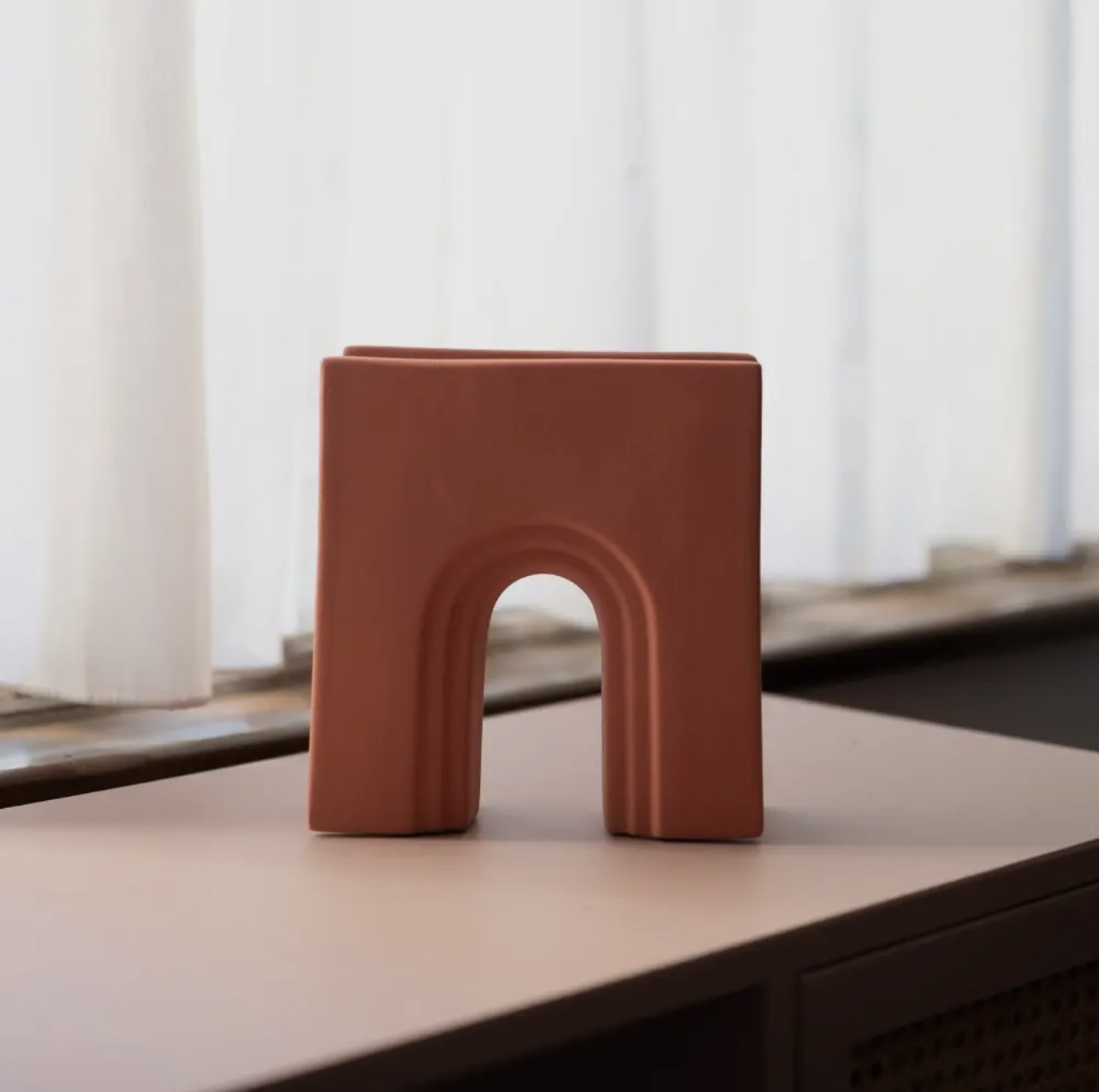 Vaso Ceramica stile nordico - Dodeca Terracotta - immagine 2