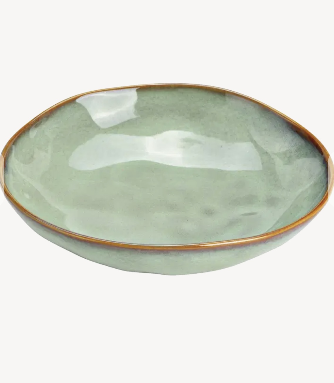 Piatto Fondo Gres Verde